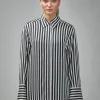 DAY Birger et Mikkelsen LEA Striped Viscose Shirt - LABELS