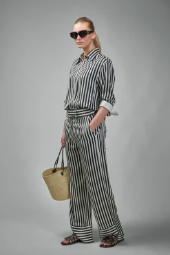 DAY Birger et Mikkelsen LEA Striped Viscose Shirt - LABELS