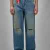 Denham ARCHIVE RAG Candiani Selvedge Repair - LABELS