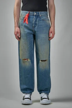 Denham ARCHIVE RAG Candiani Selvedge Repair - LABELS