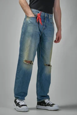 Denham ARCHIVE RAG Candiani Selvedge Repair - LABELS