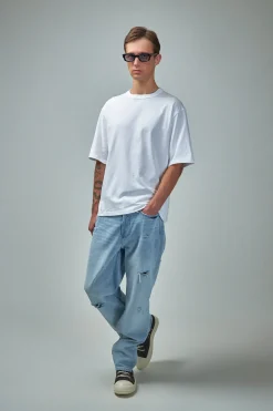 Denham Drop Shoulder Tee 2 - LABELS