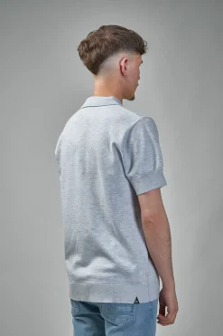 Denham Eaton Knitted Polo - LABELS