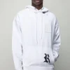 Destroyed Regular fit Hoodie with R print - LABELS