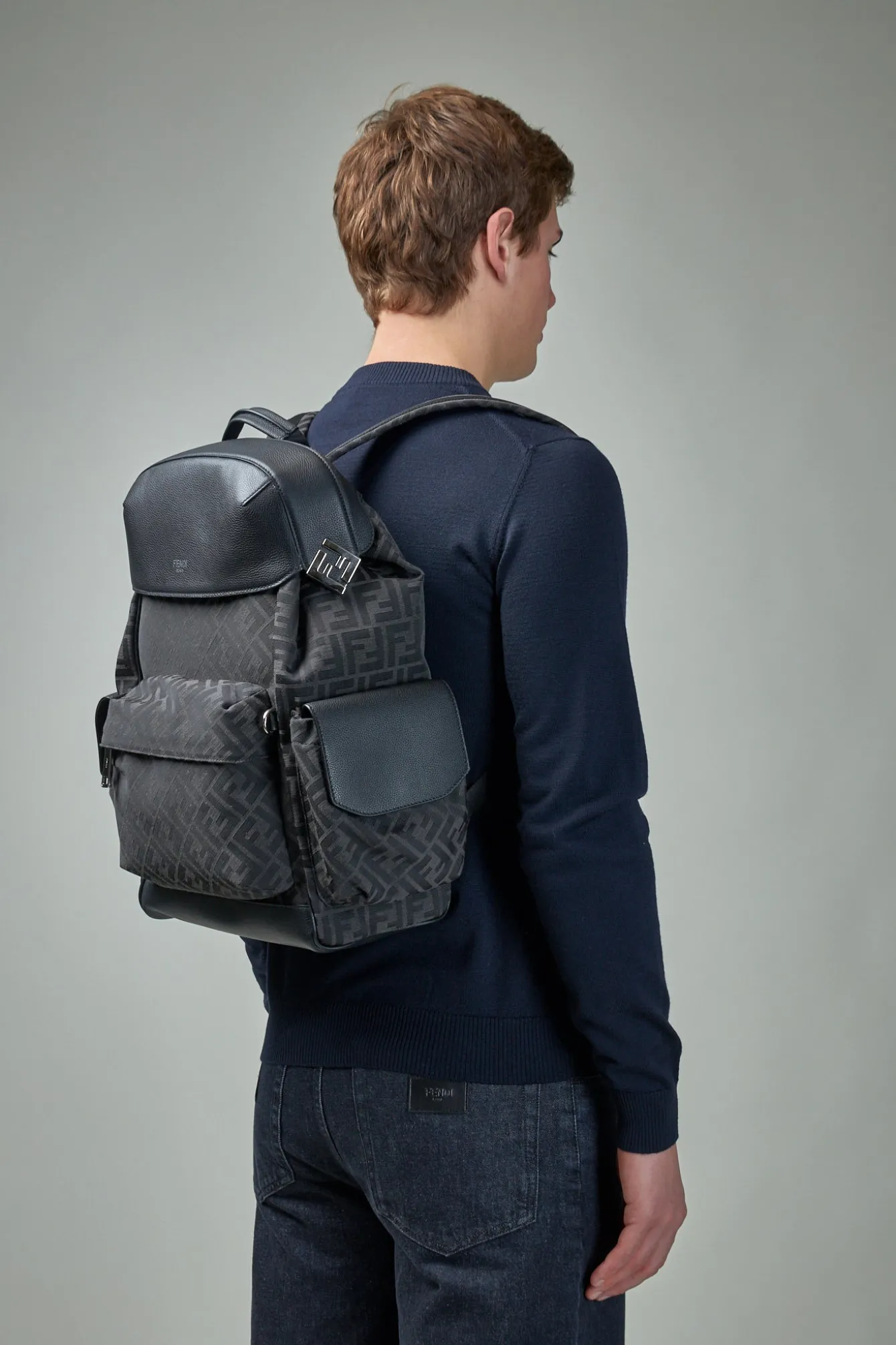 Fendi FF Jacquard Fendi Drive - LABELS