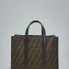 Fendi FF Jacquard Shopper - LABELS