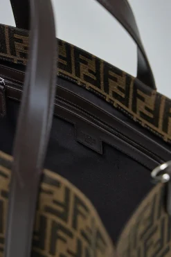 Fendi FF Jacquard Shopper - LABELS