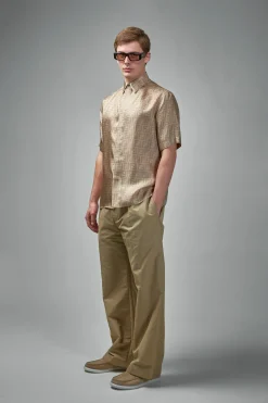 Fendi FF Short Sleeve Silk Shirt - LABELS
