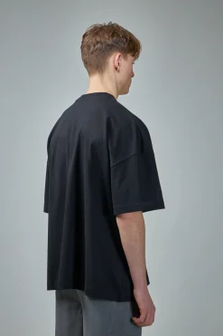 FLÂNEUR Atelier T-Shirt with Rubber Patch - LABELS
