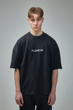 FLÂNEUR Box Logo T-Shirt - LABELS