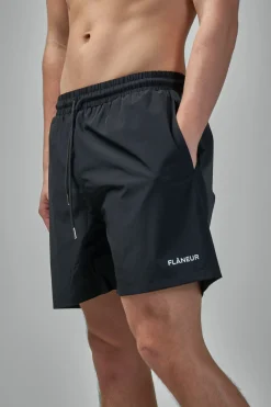 FLÂNEUR Logo Swim Shorts - LABELS