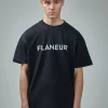 FLÂNEUR Printed Logo T-Shirt - LABELS