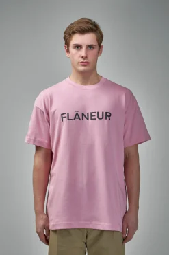 FLÂNEUR Printed Logo T-Shirt - LABELS