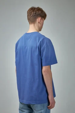 FLÂNEUR Washed Puffed Logo T-Shirt - LABELS