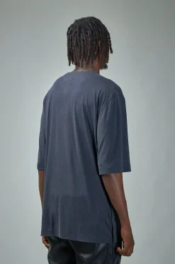 FREI-MUT SILK Round Neck T-shirt - LABELS