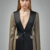 Frenken Collar Blazer No Lapel - LABELS