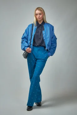 Frenken Diamand Bel Cut Swarovski Trouser - LABELS