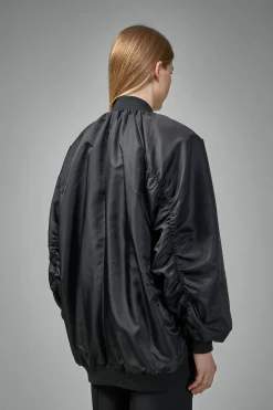 Frenken Market Nylon Bomber Jacket Coat - LABELS