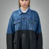Frenken Slice Denim Blazer - LABELS