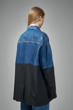 Frenken Slice Denim Blazer - LABELS