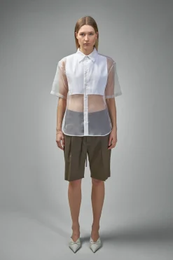 Frenken String Summer Wool Short Trousers - LABELS