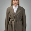 Frenken Wrap Summer Wool Blazer - LABELS