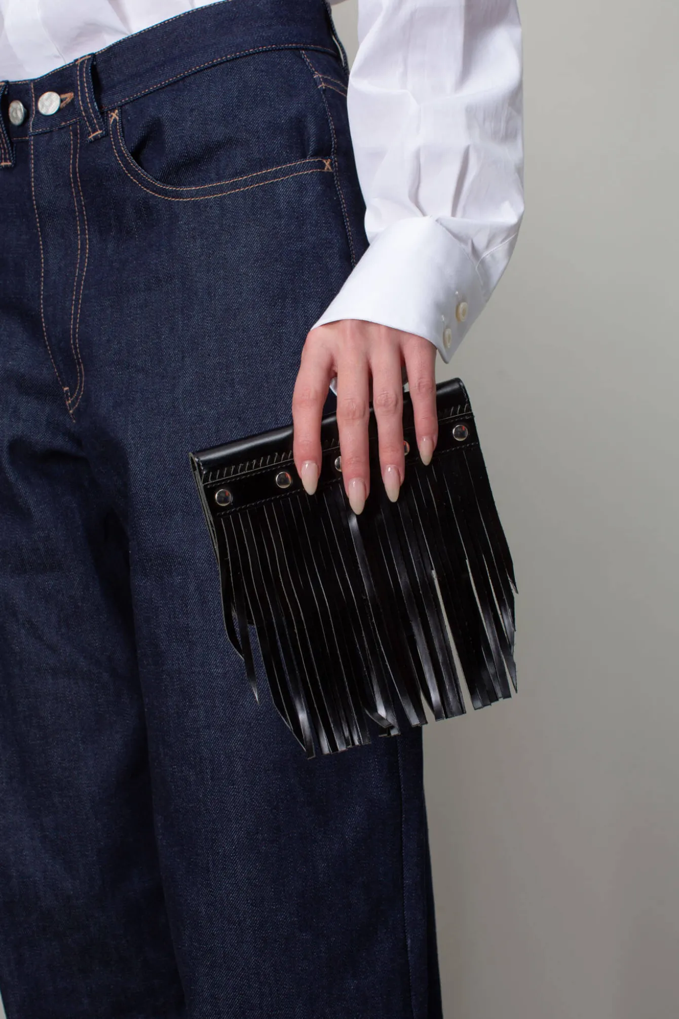 Fringe Wallet Black Small - LABELS