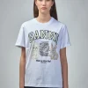 Ganni Basic Cotton Jersey Animals Relaxed T-Shirt - LABELS