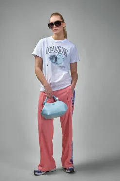 Ganni Basic Jersey Duckie Relaxed T-Shirt - LABELS