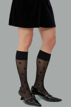 Ganni Butterfly Lace Socks - LABELS