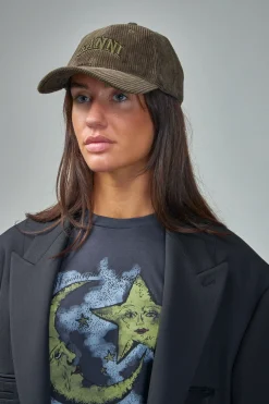 Ganni Cap Hat Corduroy - LABELS