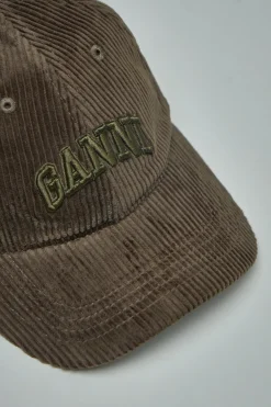 Ganni Cap Hat Corduroy - LABELS