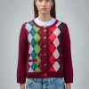 Ganni Cashmere Wool Mix Cardigan - LABELS