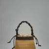 Ganni Ganni Bou Bucket Bag Raffia - LABELS