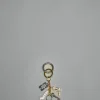 Ganni Ganni Bou Charms Keyring Silver And Gold - LABELS