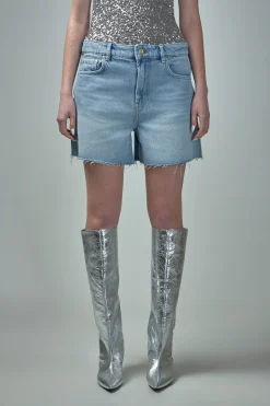 Ganni Heavy Denim Shorts - LABELS