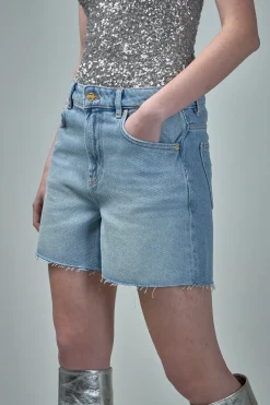 Ganni Heavy Denim Shorts - LABELS
