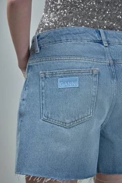 Ganni Heavy Denim Shorts - LABELS