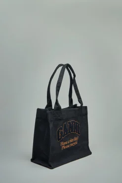 Ganni Large Easy Shopper Denim - LABELS
