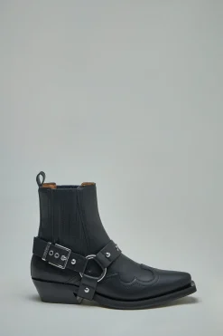 Ganni Low Cut Western Chelsea Boots - LABELS
