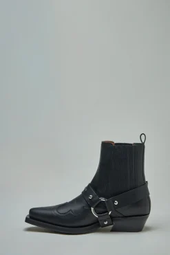 Ganni Low Cut Western Chelsea Boots - LABELS