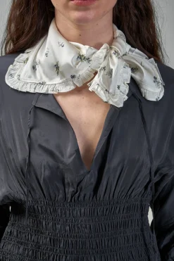 Ganni Printed Satin Scarf - LABELS