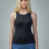 Ganni Soft cotton Rib Tank Top - LABELS