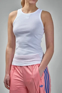 Ganni Soft Cotton Rib Tank Top - LABELS