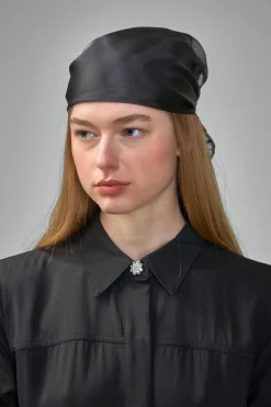 Ganni Technical Organza Frill Scarf - LABELS
