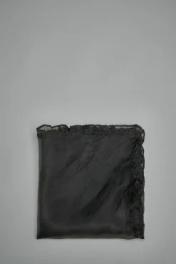 Ganni Technical Organza Frill Scarf - LABELS
