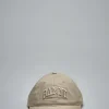 Ganni Washed Cotton Canvas Cap Embroidery - LABELS