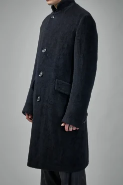 Geoffrey B. Small BRC08 Handmade Pure Alashan Cashmere 3-ply Fully-Lined Como Silk Long Coat - LABELS