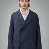 Geoffrey B. Small EV8J10 Handmade Elongated Double-Breasted, 6 Buttons, Double Vent Tailored Jacket - LABELS