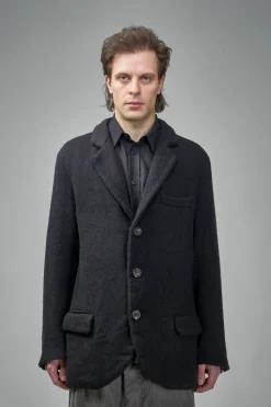 Geoffrey B. Small EV8J05 Handmade Extended Length Single-Breasted 3 Button Jacket - LABELS
